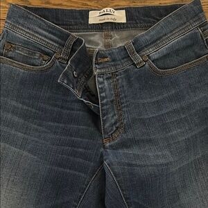 Bally Blue Straight Leg Jeans with Faded Denim